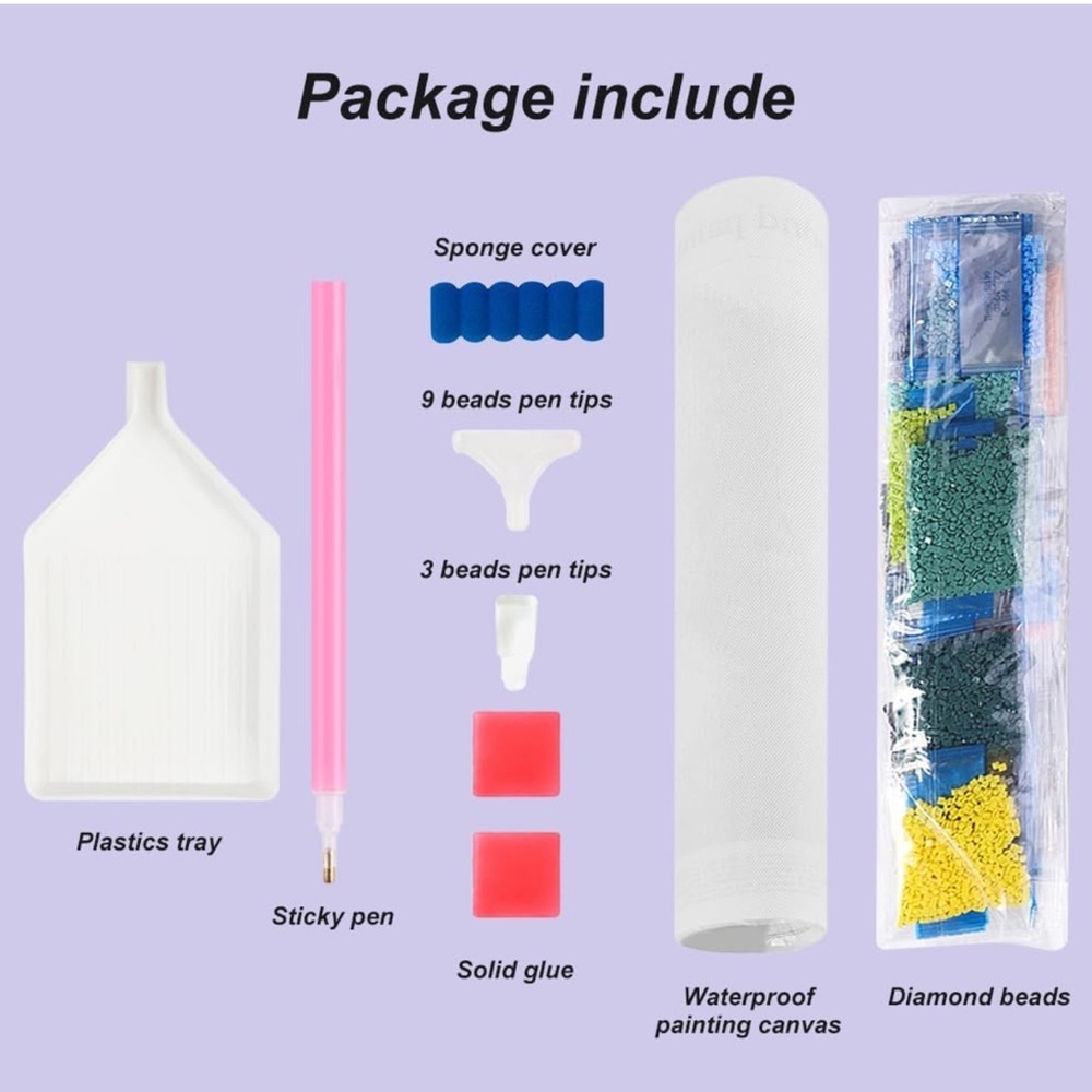 Butterfly 5D DIY Paint with Diamonds Crafts​ - Picture 2 of 3